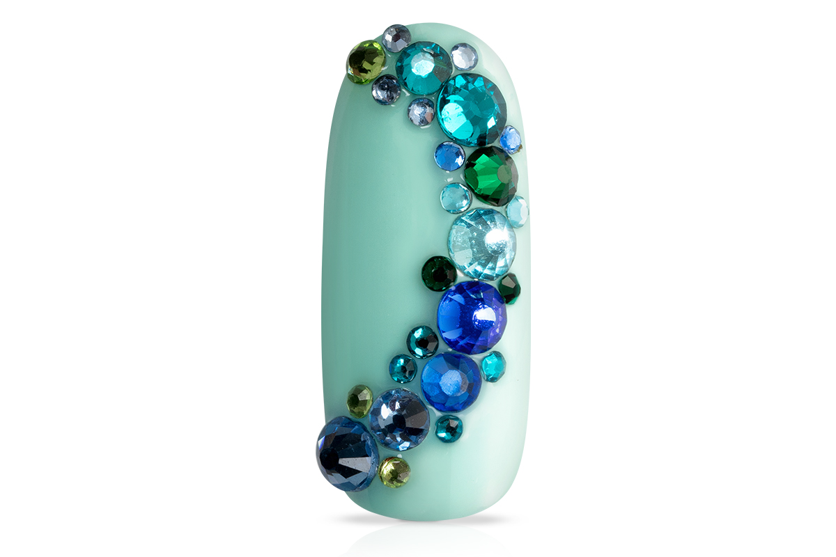 Jolifin LAVENI Strass-Display - blue-green