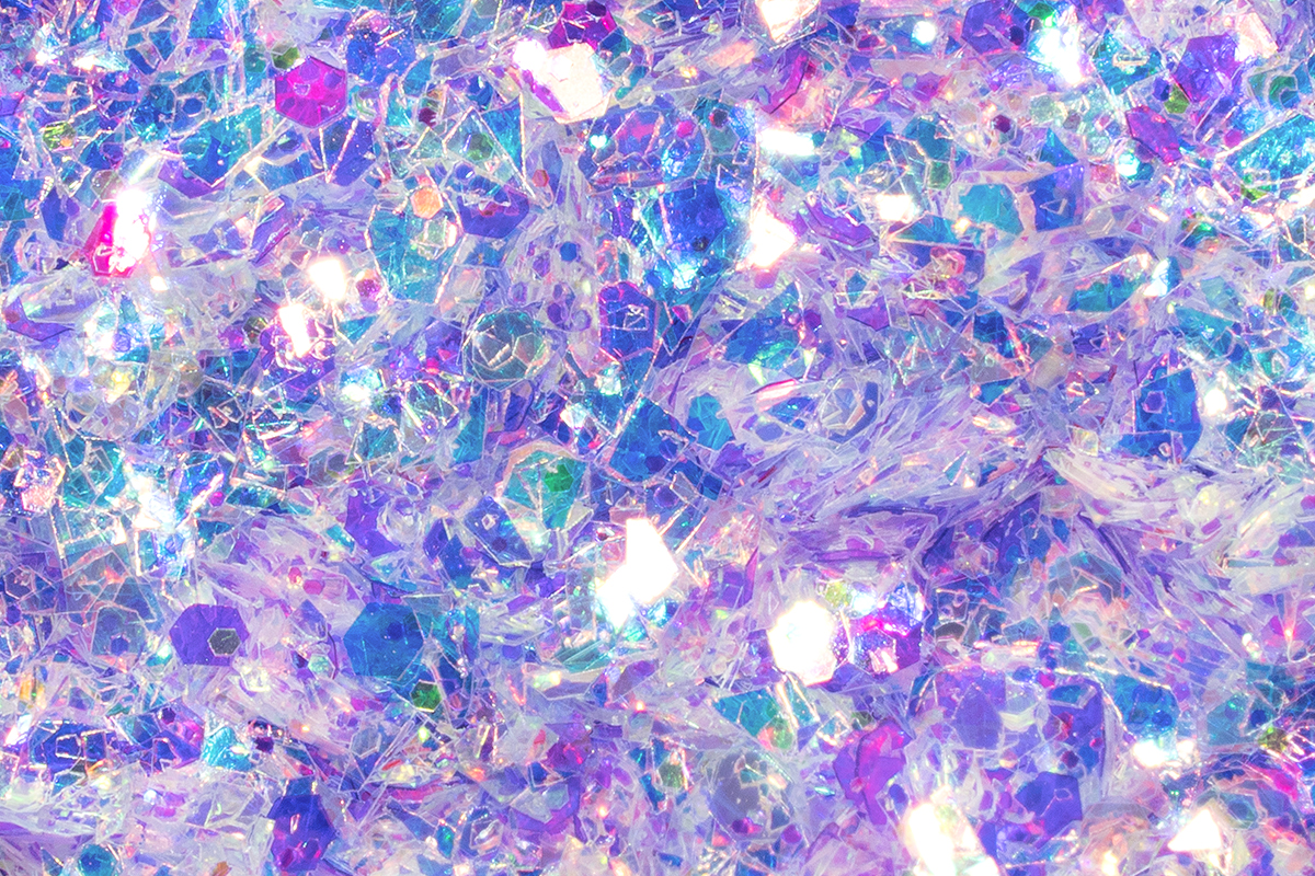 Jolifin Aurora Flakes Glittermix - purple