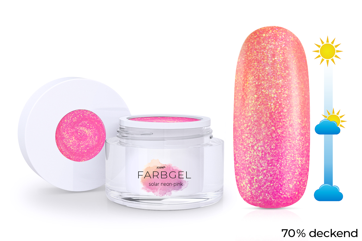 Jolifin Solar colour gel neon pink 5ml