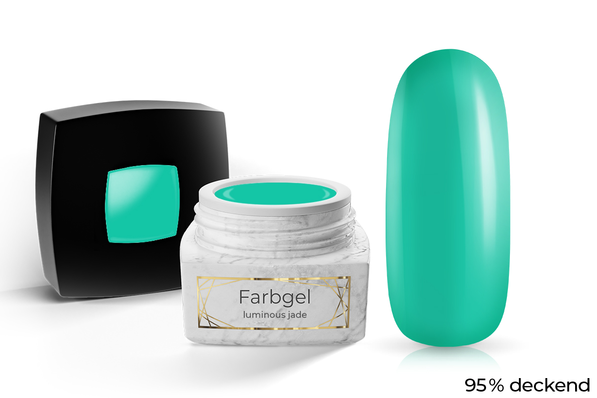 Jolifin LAVENI PRO Farbgel - luminous jade 5ml