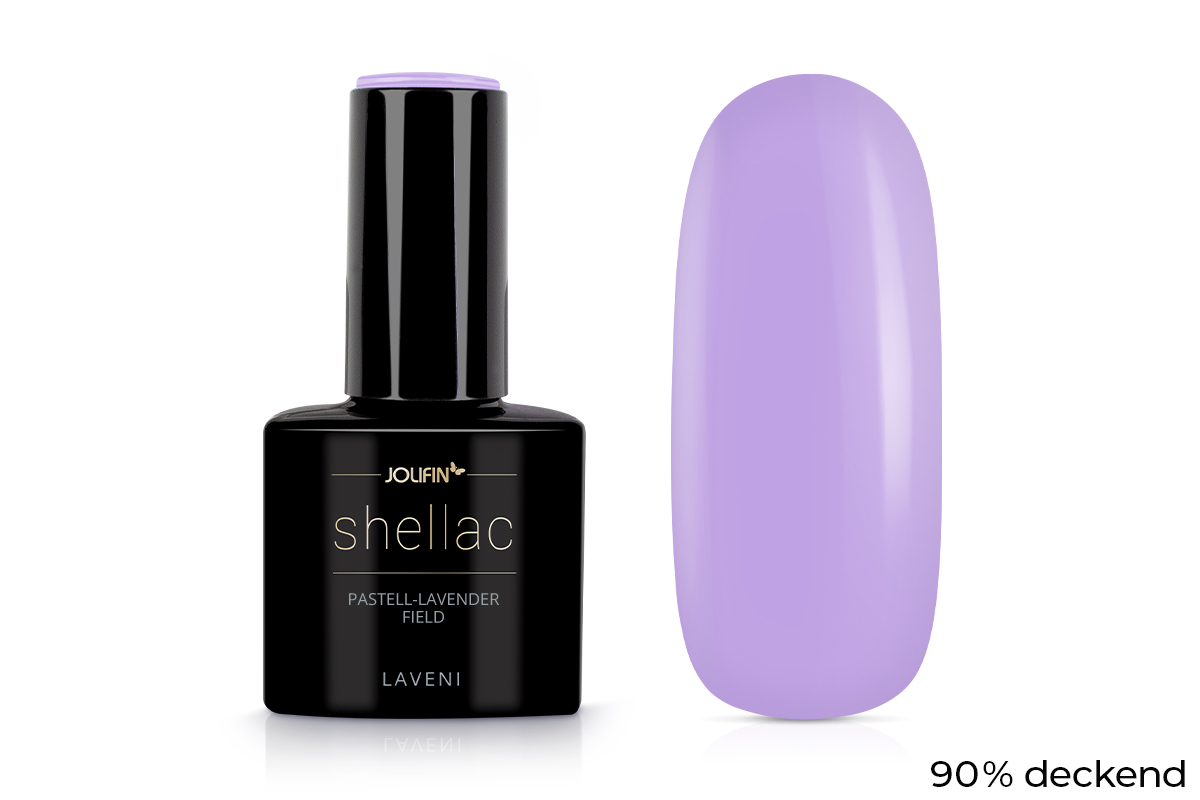 Jolifin LAVENI Shellac - pastell-lavender field 10ml