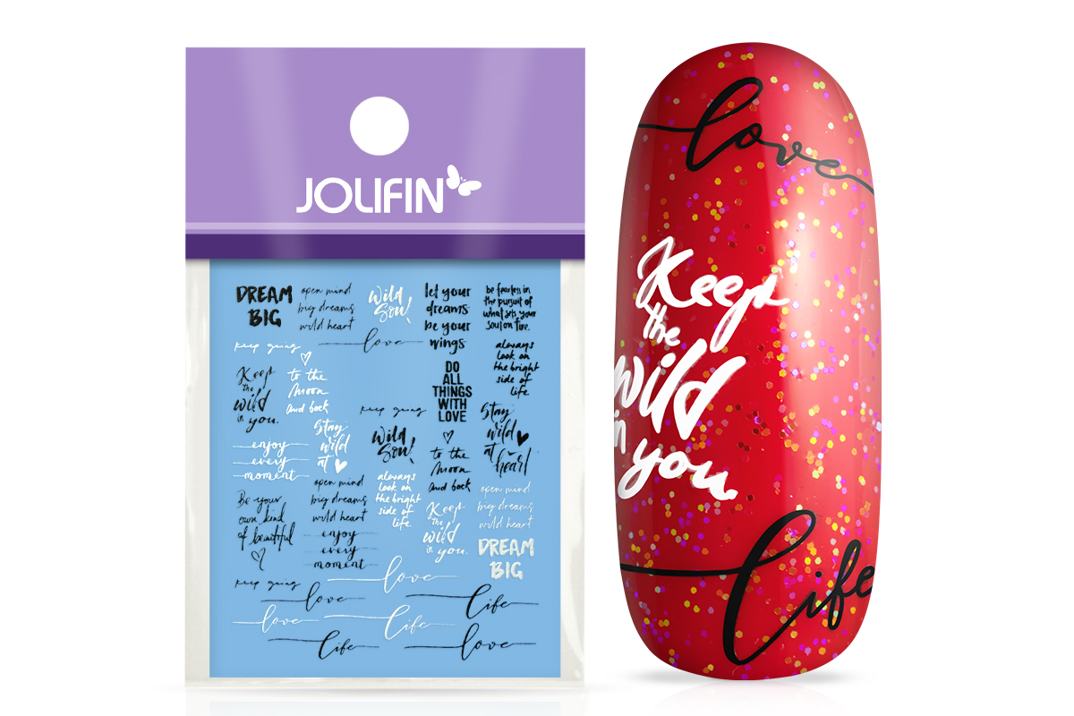 Jolifin Letter Tattoo - Nr. 1