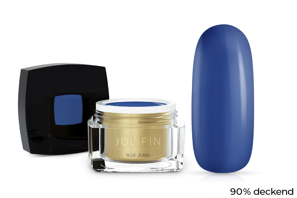 Jolifin LAVENI Farbgel - blue jeans 5ml
