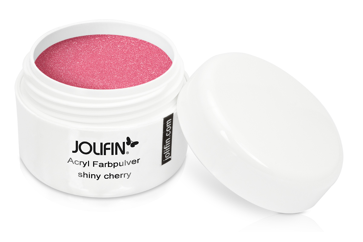 Jolifin Acryl Farbpulver - shiny cherry 5g
