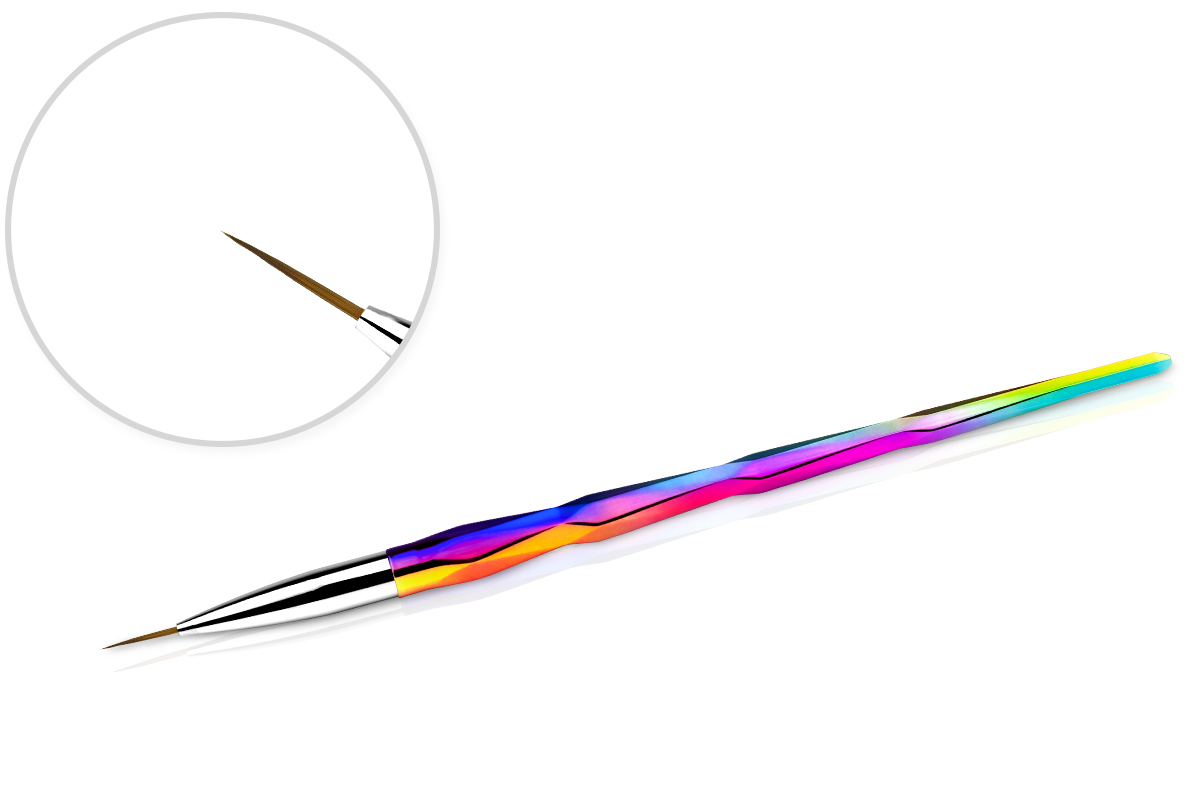 Jolifin Geometric Rainbow Pinsel - Fineliner