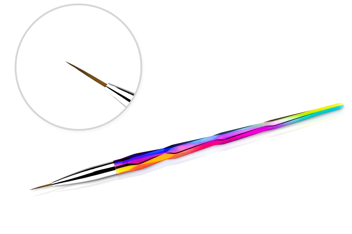 Jolifin Geometric Rainbow Pinsel - Fineliner