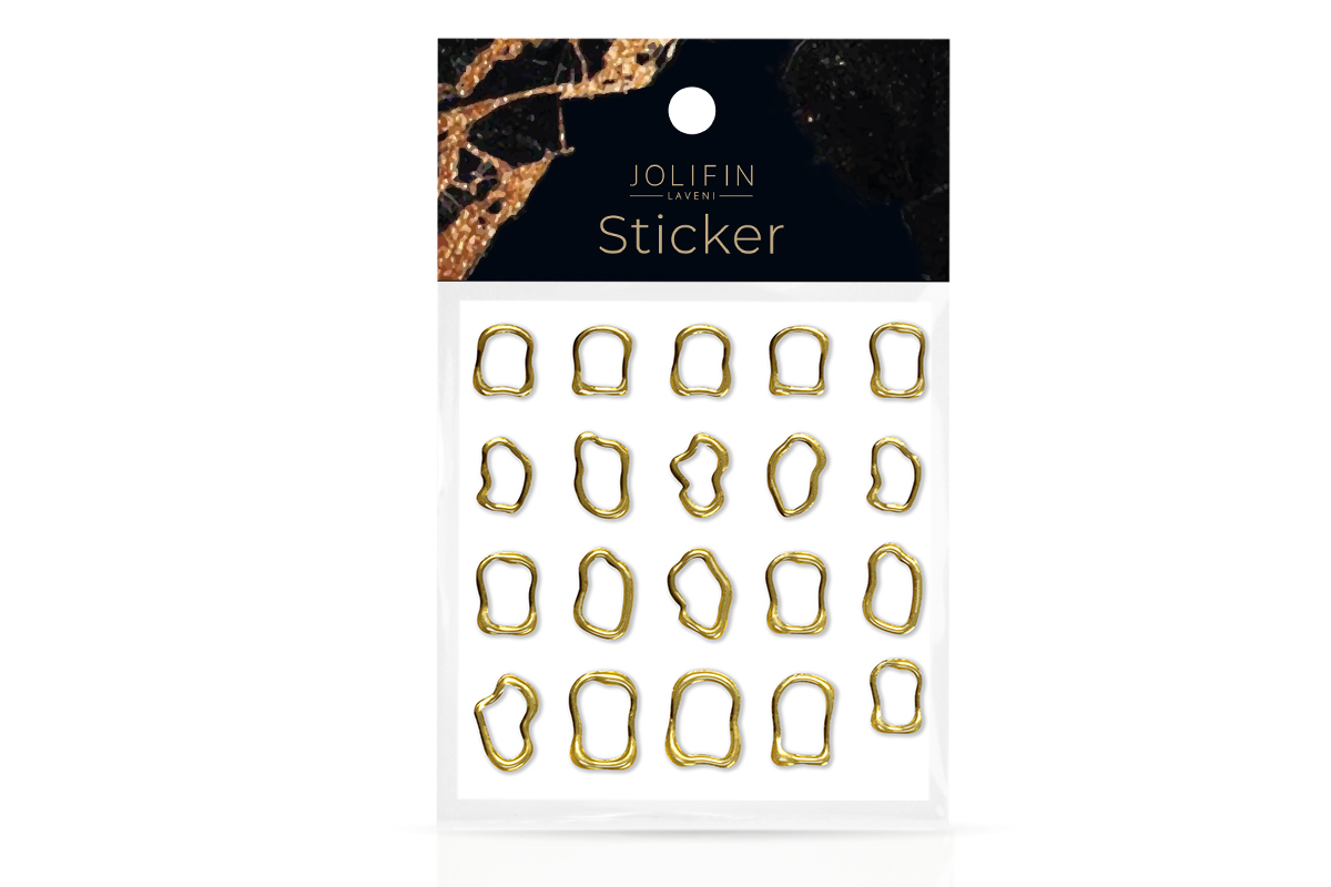 Jolifin LAVENI XL Sticker - Gold No. 66