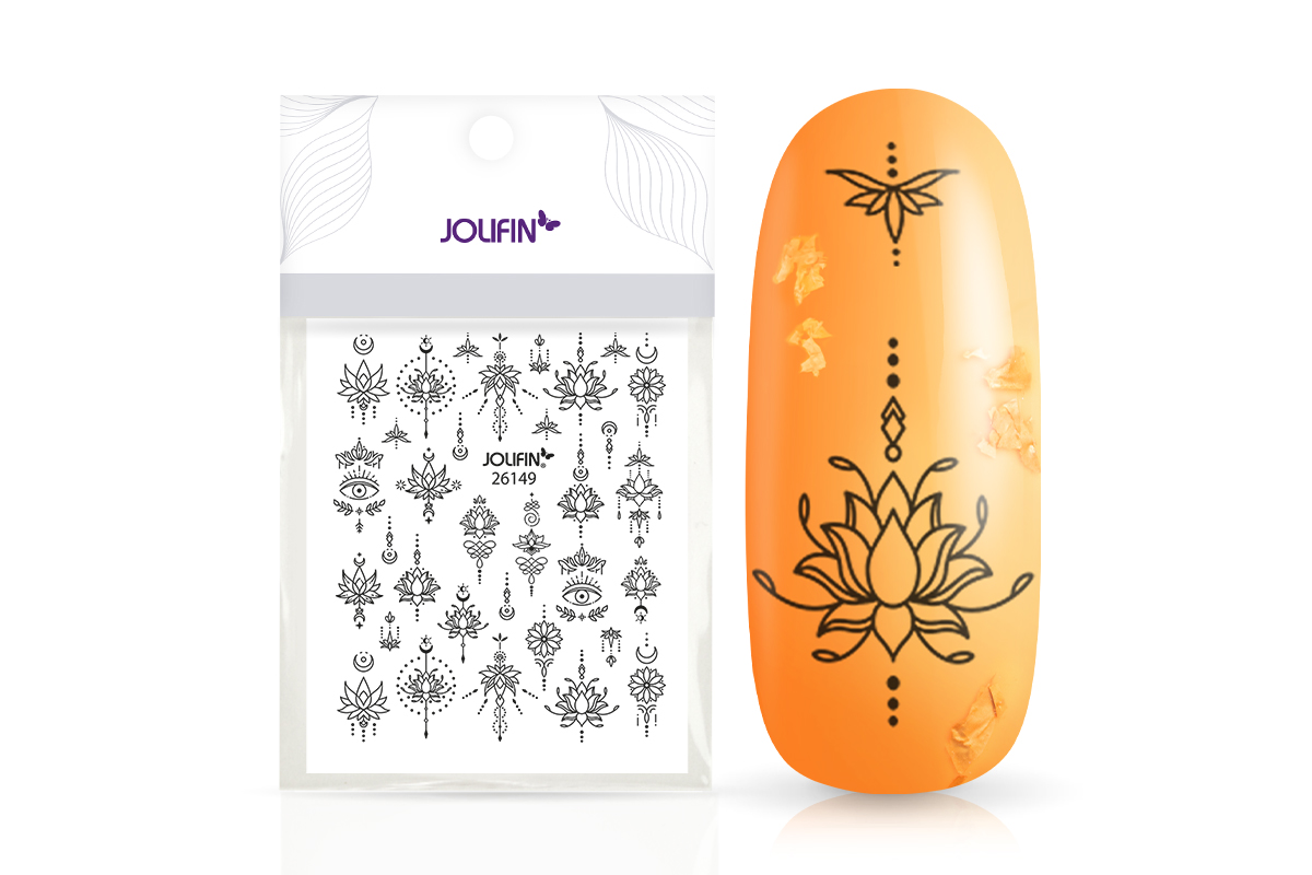 Jolifin Nail Art Tattoo - No. 53
