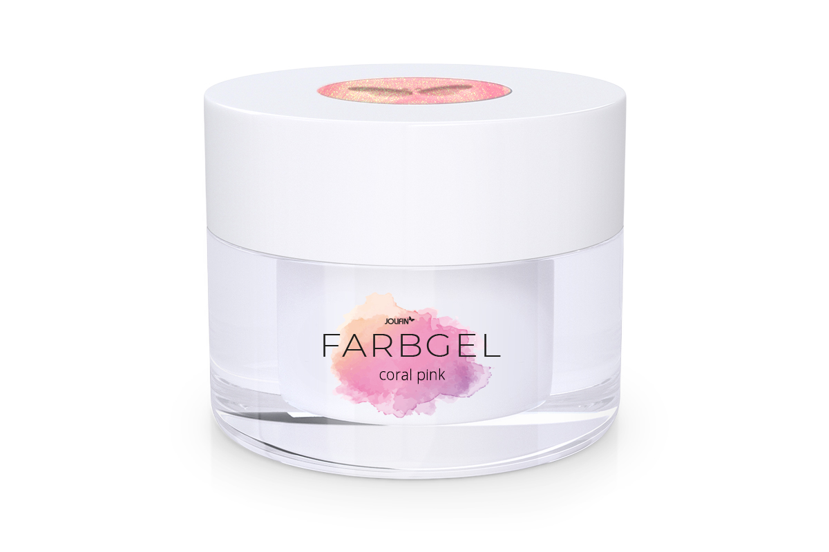 Jolifin Farbgel coral-pink 5ml