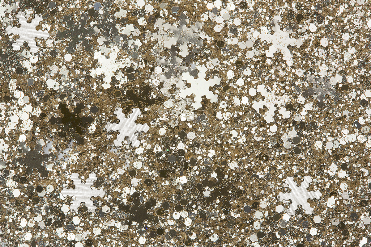 Jolifin Snowflake Glitter - prosecco