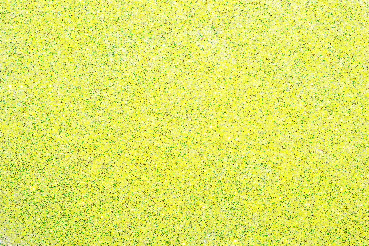Jolifin Glitterpuder - neon-yellow