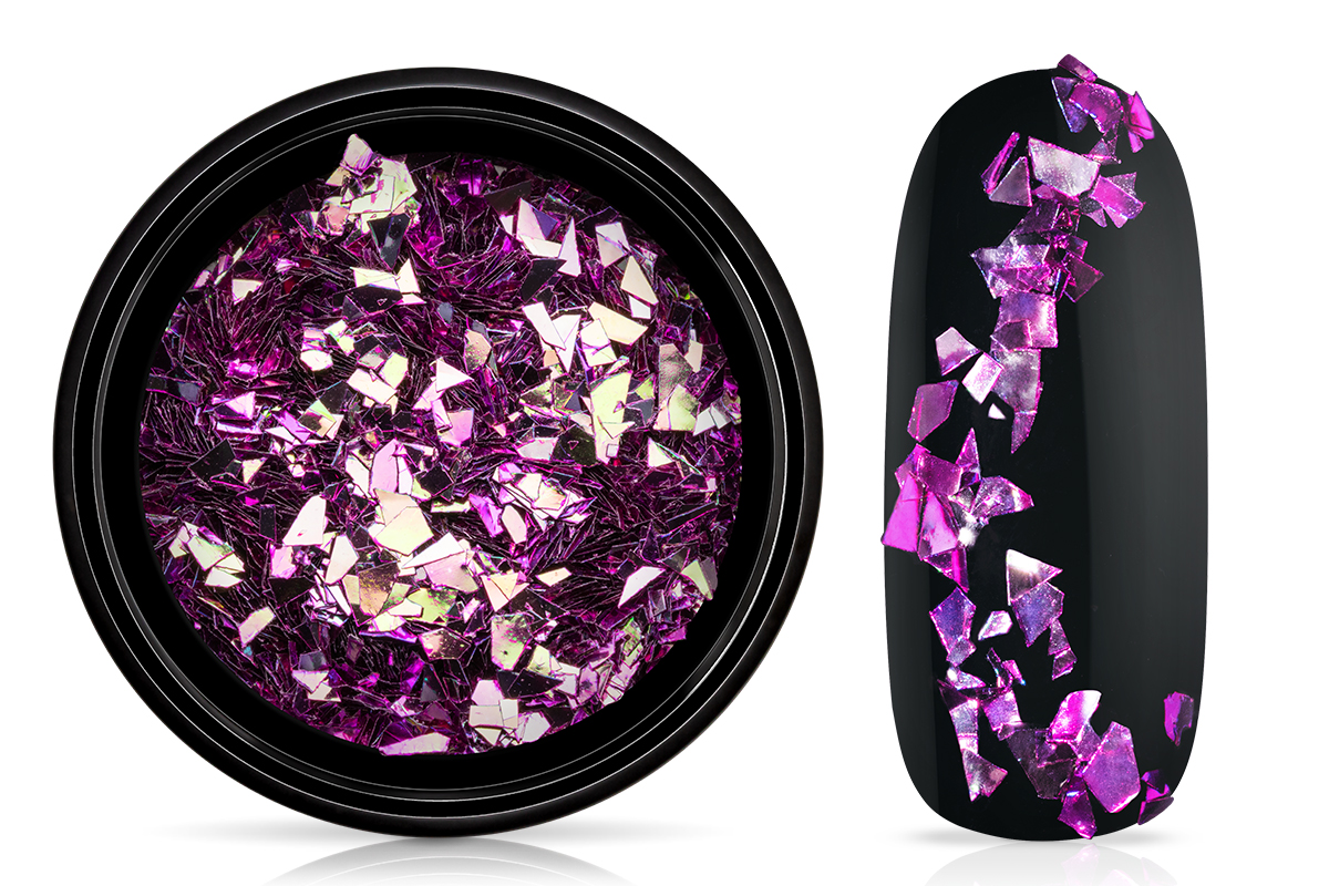 Jolifin LAVENI Foil Flakes - chameleon lavender