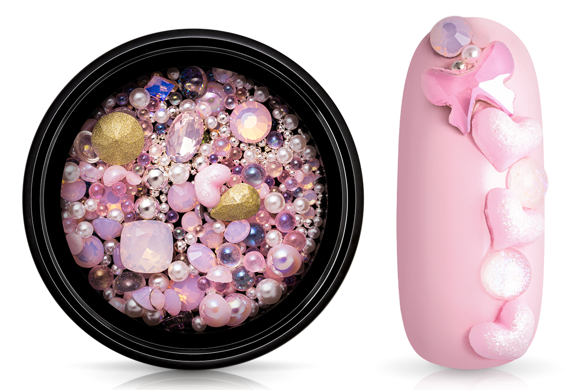 Jolifin LAVENI Luxury Nail-Art Mix - pastell-pink