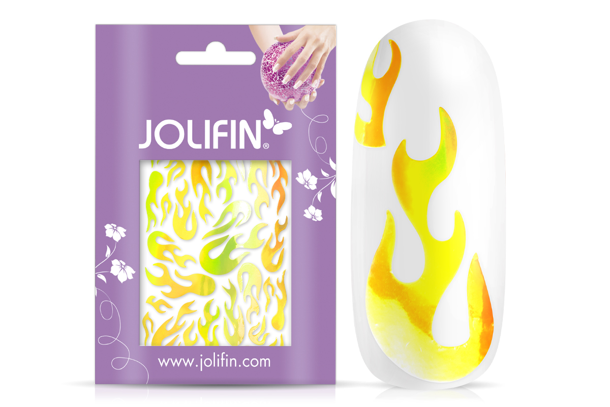 Jolifin Aurora Sticker - Flame sunshine