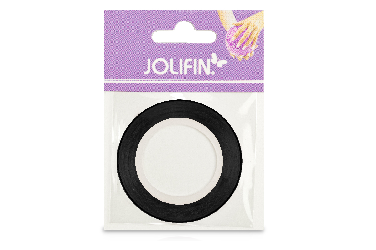 Jolifin Pinstripes Wave schwarz