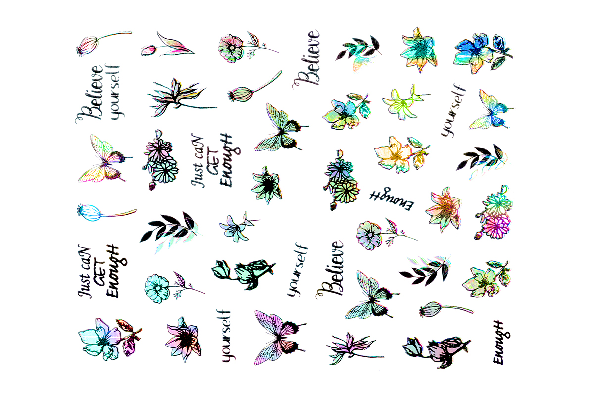 Jolifin LAVENI XL Sticker - Silver 31