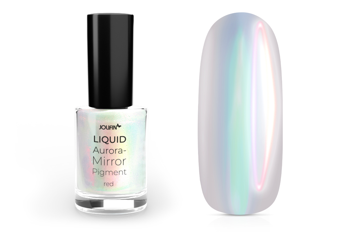 Jolifin Liquid Aurora-Mirror Pigment - red 6ml