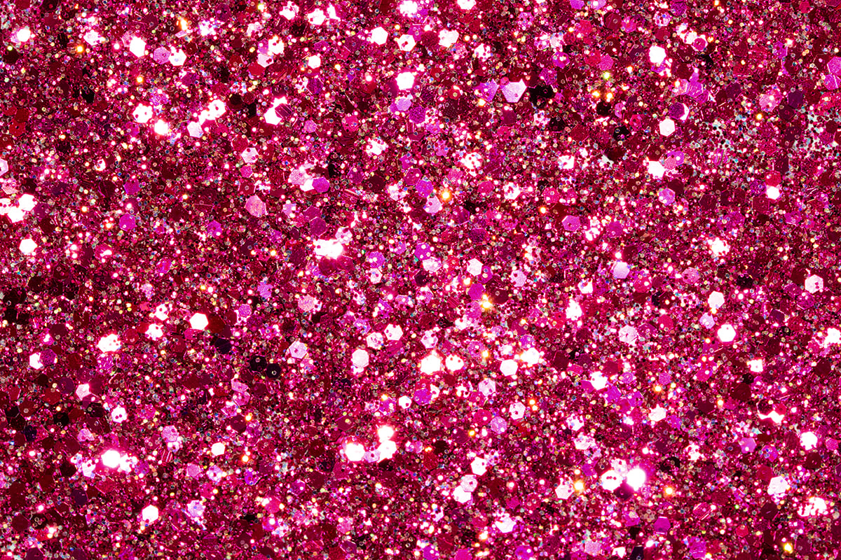 Jolifin LAVENI Sparkle Glitter - raspberry sorbet