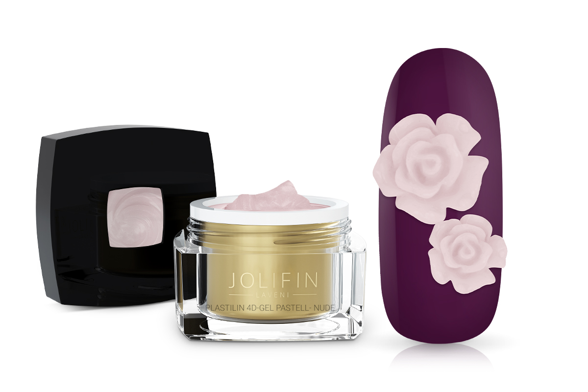 Jolifin LAVENI Plastilin 4D-Gel - nude 5ml