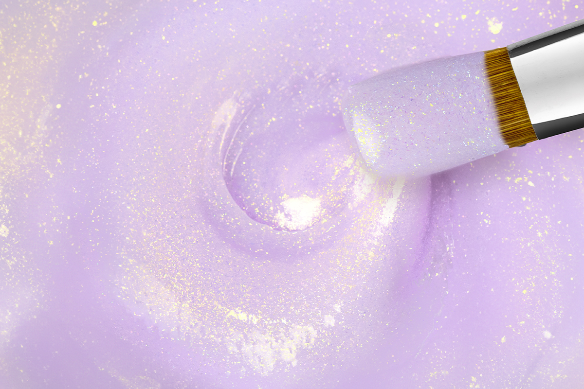 Jolifin LAVENI - Fiberglas-Gel milky cold-rosé Glimmer 5ml