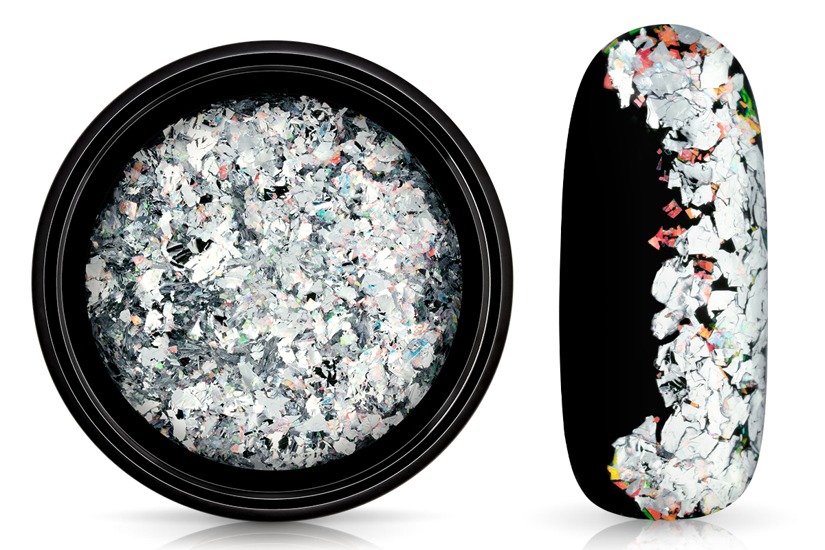 Jolifin Soft Foil Flakes - Aurora silver