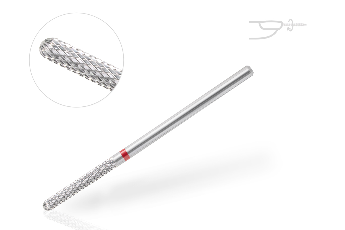 Jolifin Hartmetall-Bit - Nagelunterseite fein