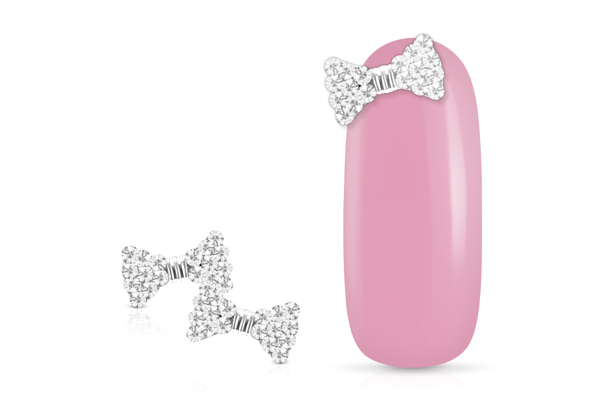 Jolifin Overlay filigrane Schleife silber
