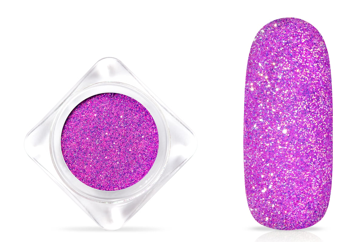 Jolifin Glitterpuder - neon-purple