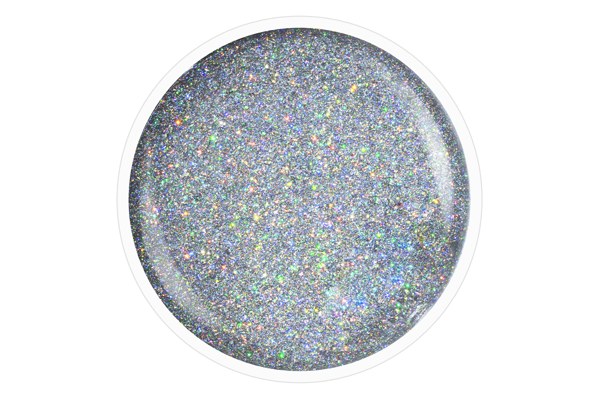Jolifin LAVENI Shellac - extreme unicorn silver Dust 10ml