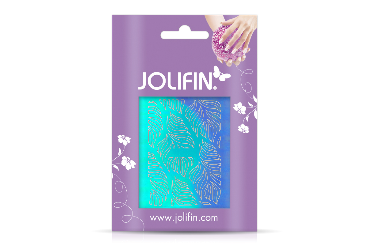 Jolifin Hologramm Sticker - Waves ice