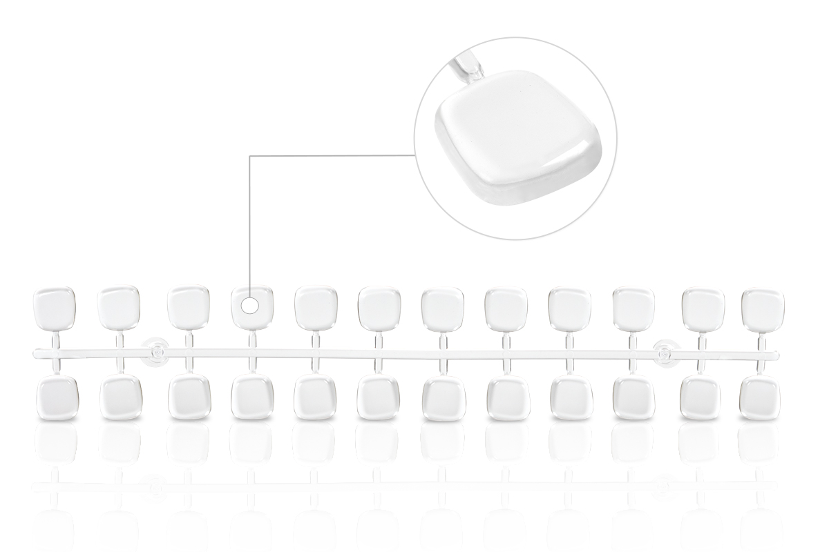   Jolifin transparente Präsentationsformen für Farben & Pigmente