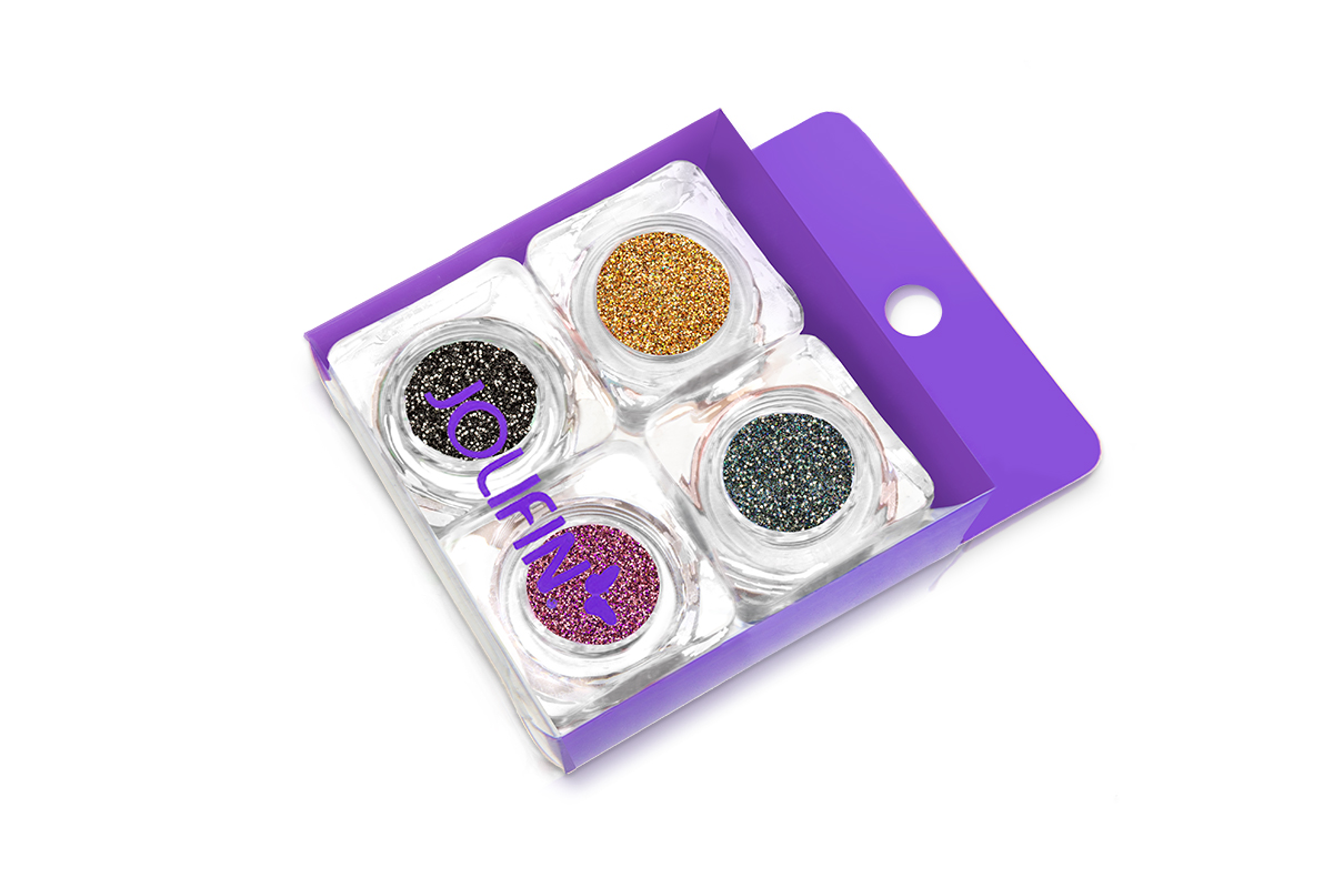 Jolifin Glitterpuder Set III