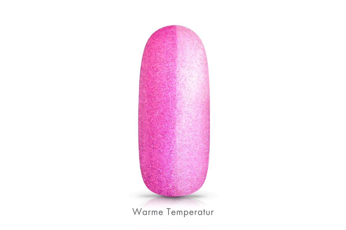 Jolifin Thermo Farbgel hot pink glitter 5ml