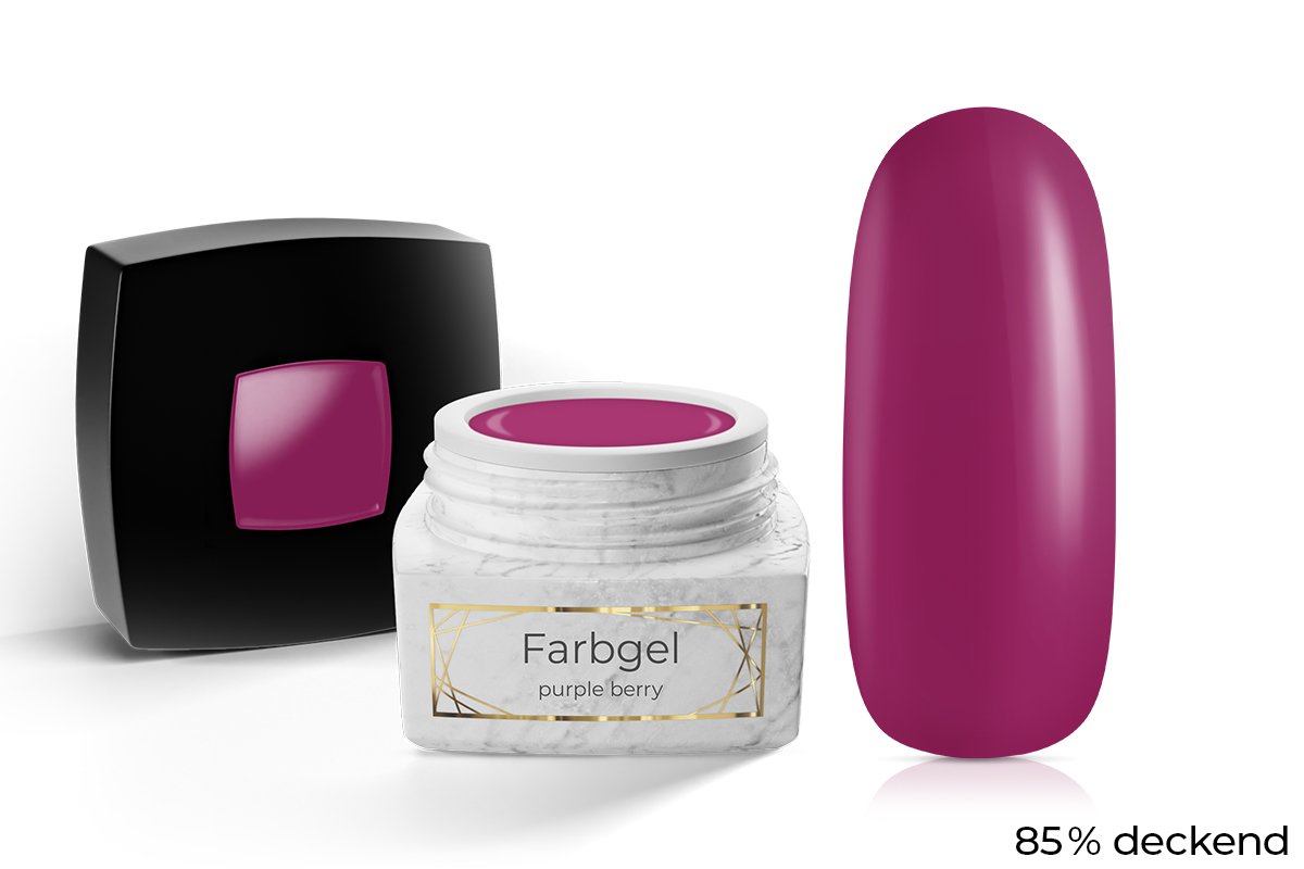Jolifin LAVENI PRO Farbgel - purple berry 5ml