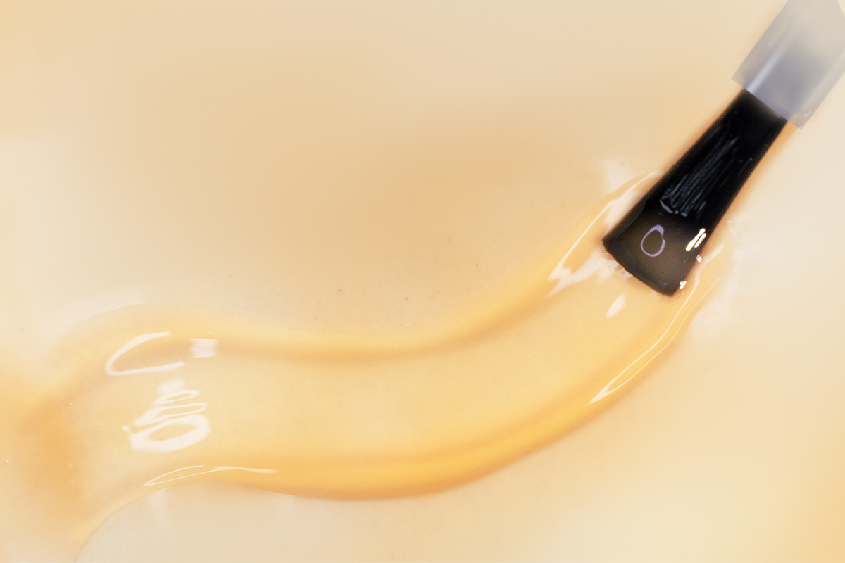 Jolifin LAVENI 3in1 Shellac - Solar Jelly apricot-orange 10ml