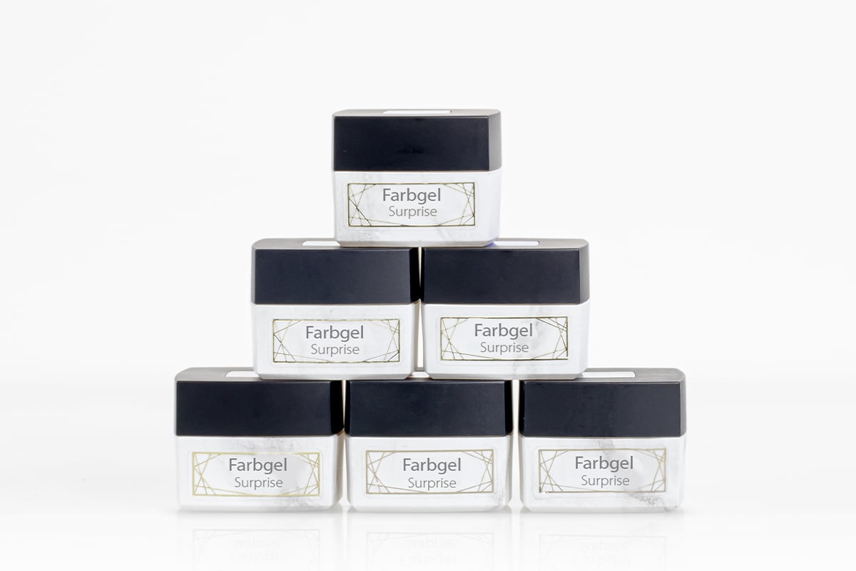 Jolifin LAVENI PRO - Farbgel Surprise-Set