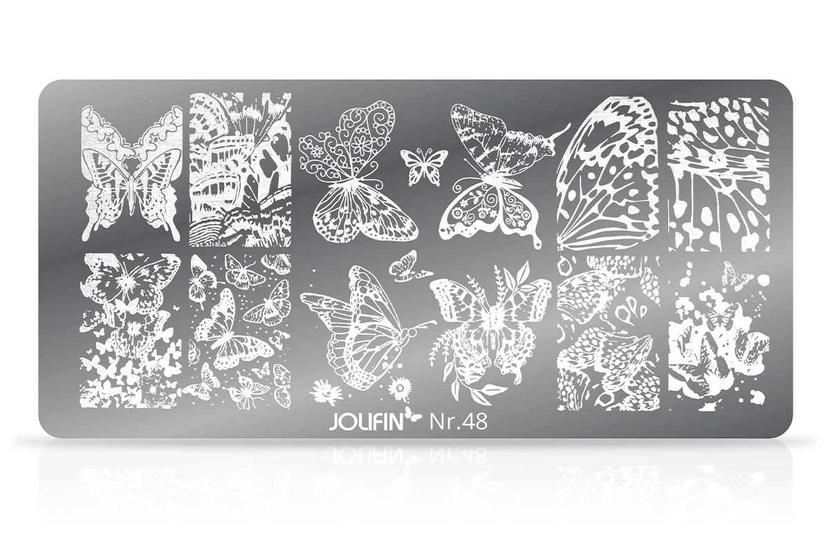 Jolifin Stamping-Schablone Nr. 48