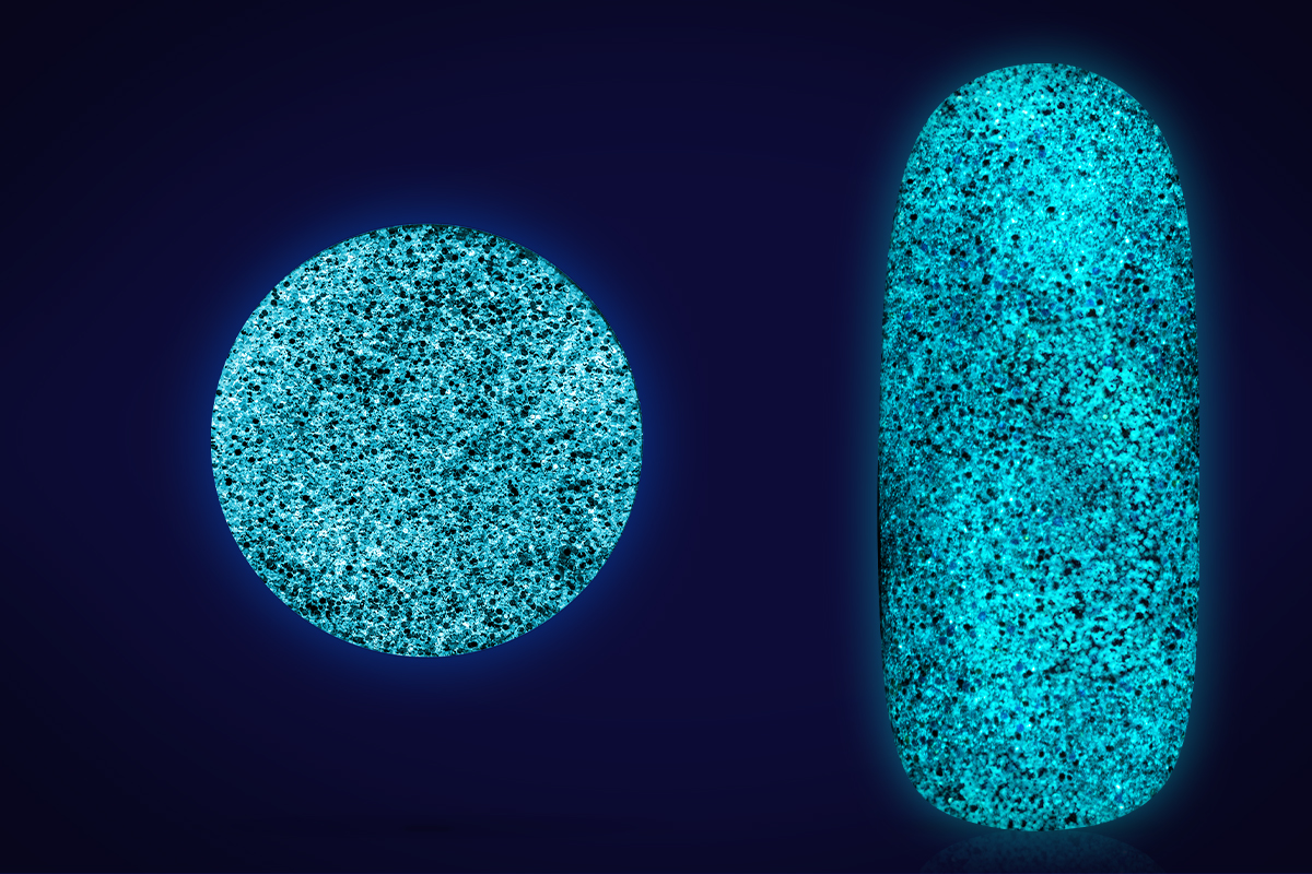 Jolifin Nightshine Glitterpuder - pastell-grey