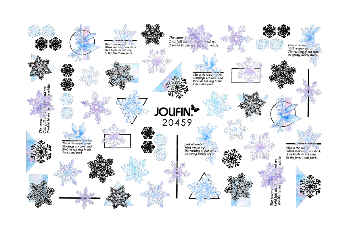 Jolifin Ombre Tattoo - Christmas No. 10
