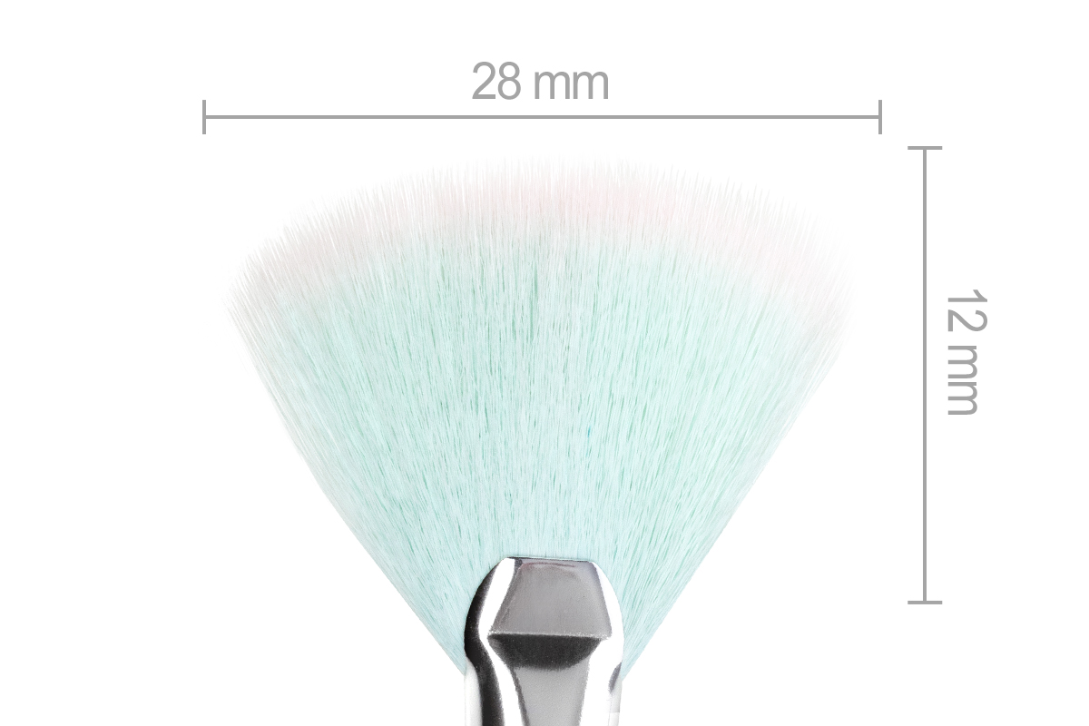 Jolifin Fächerpinsel - pastell ombre