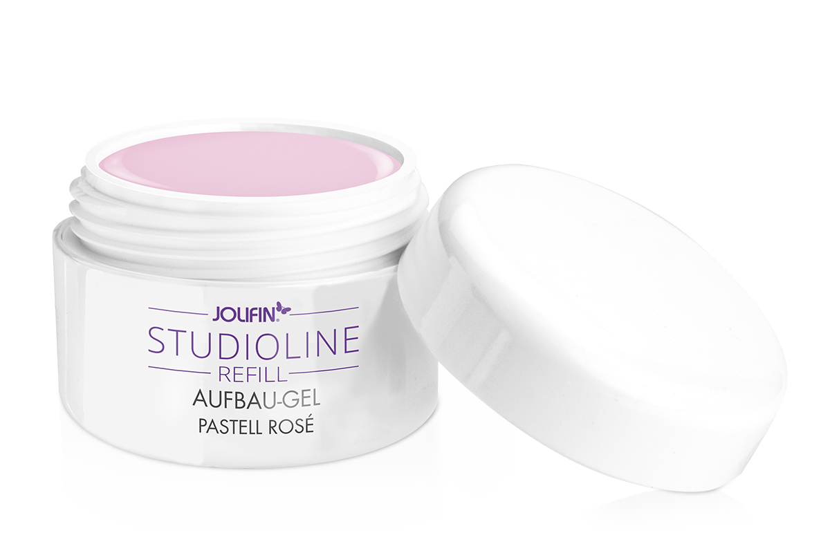 Jolifin Studioline Refill - Aufbau-Gel pastell rosé 15ml