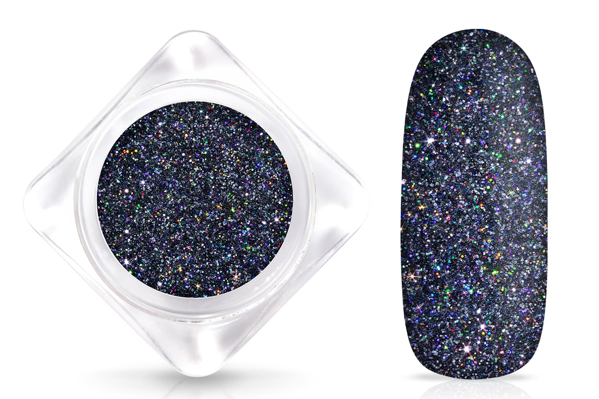 Jolifin Laser Glitter black