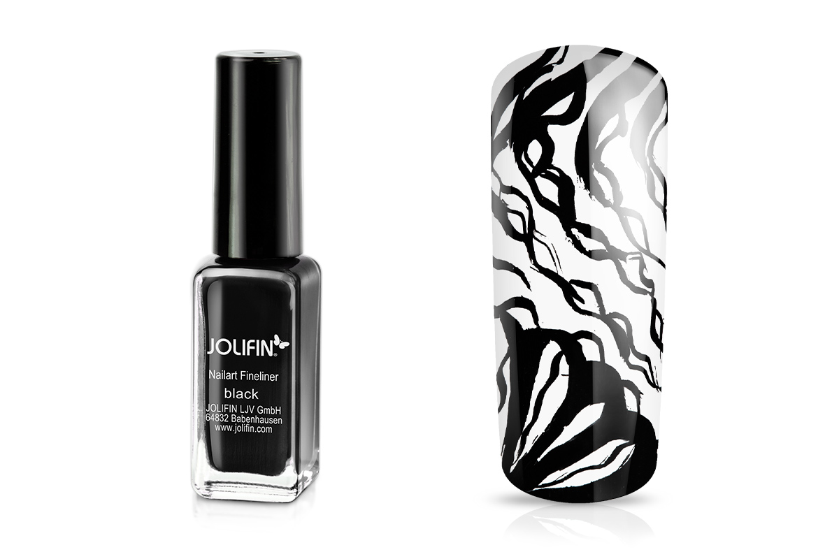 Jolifin Nailart Fineliner black 10ml