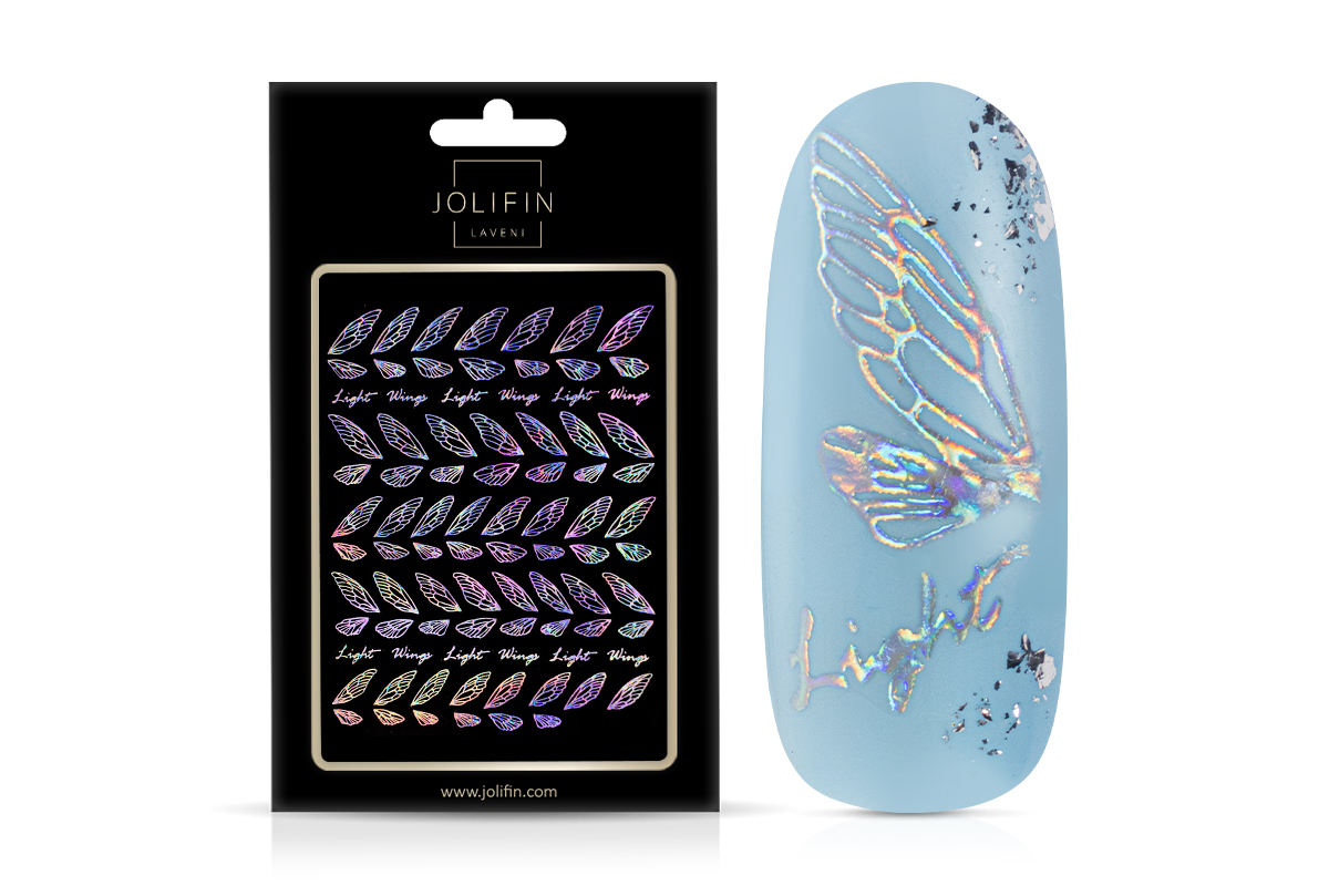 Jolifin LAVENI XL Sticker - Butterfly Hologramm Nr. 10