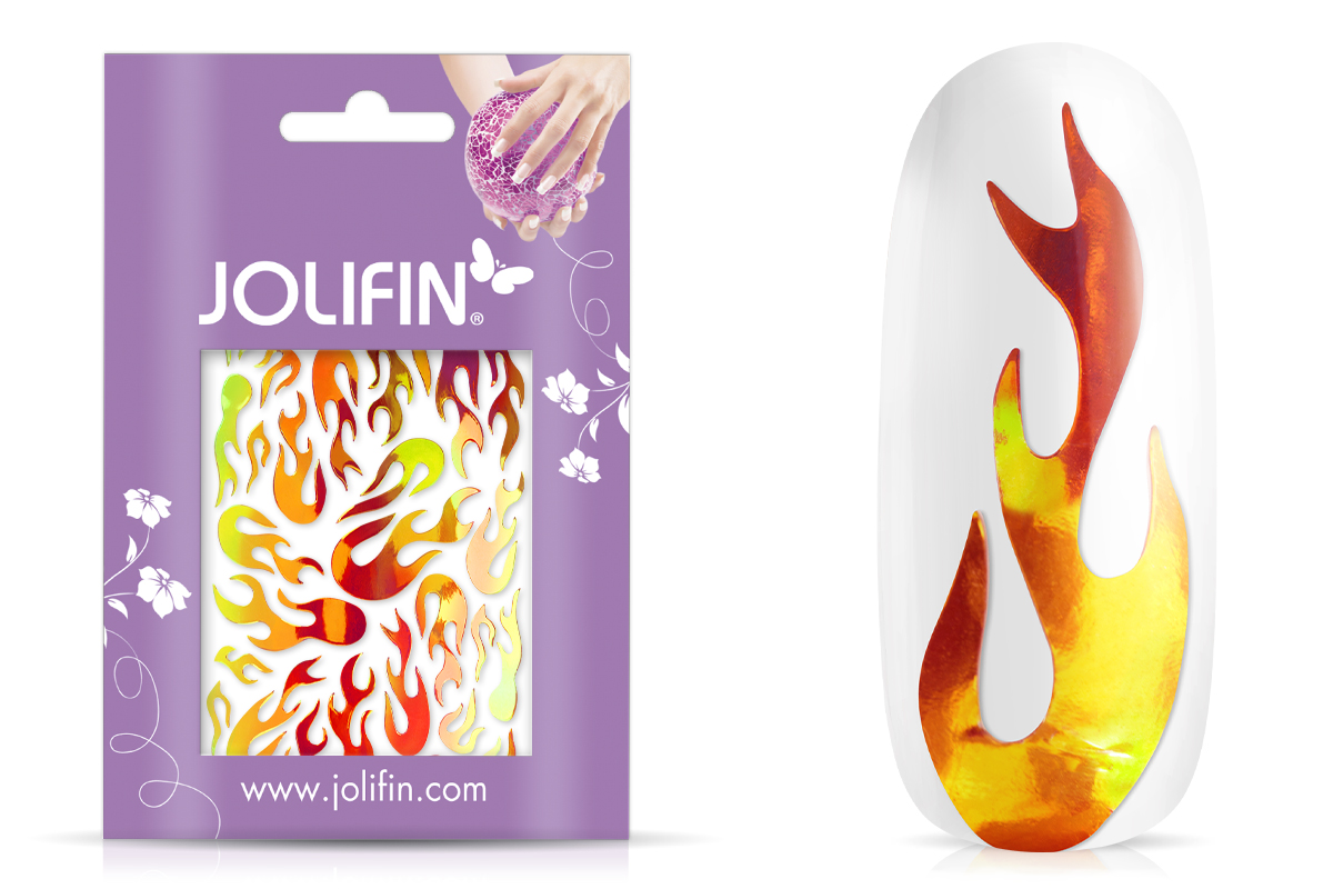 Jolifin Aurora Sticker - Flame sunset