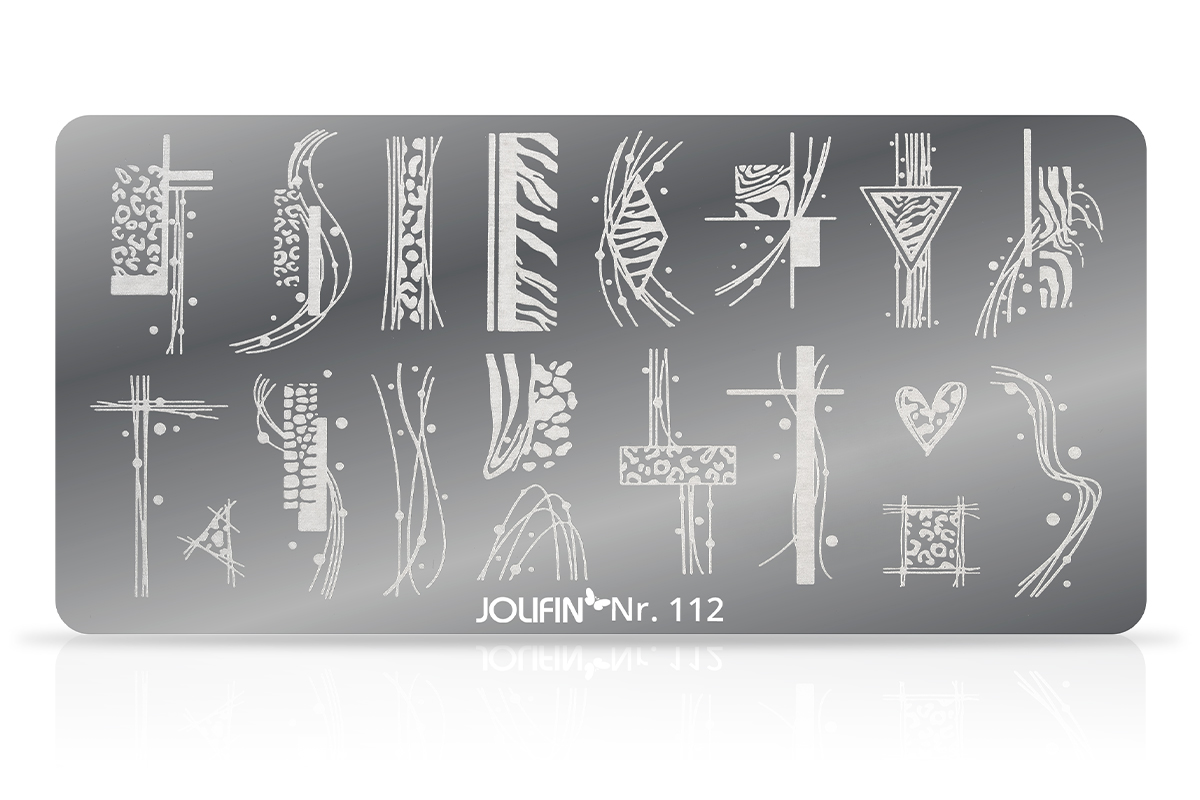 Jolifin Stamping-Schablone Nr. 112
