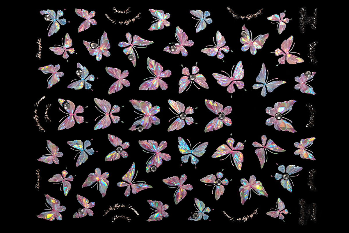 Jolifin LAVENI XL Sticker - Rhinestone No. 4