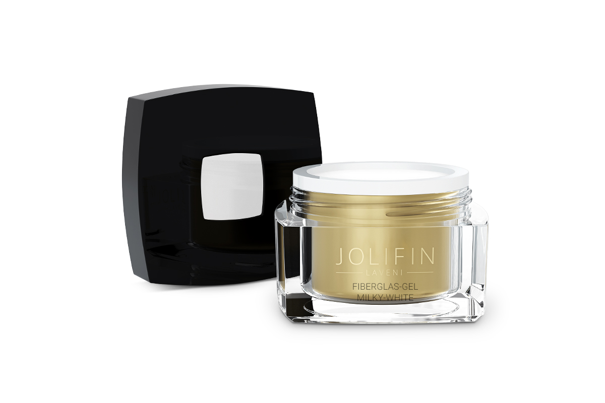 Jolifin LAVENI - Fiberglas-Gel milky-white 5ml