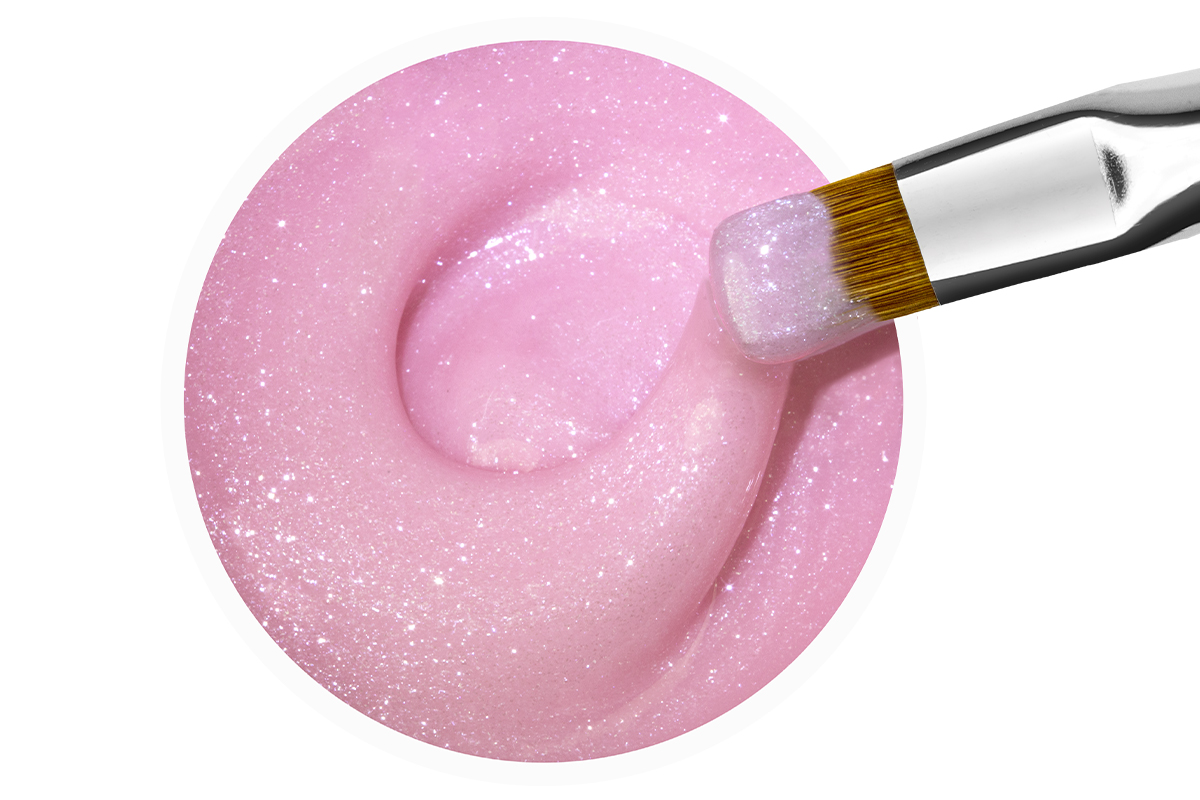 Jolifin LAVENI Refill - fibreglass gel rosé mica 250ml