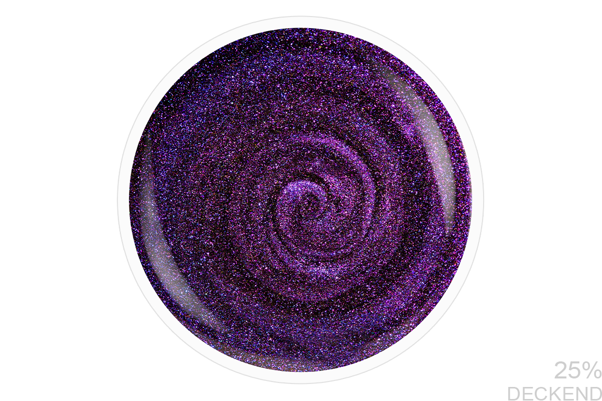 Jolifin LAVENI Shellac - Cat-Eye 9D FlipFlop purple & peach 10ml